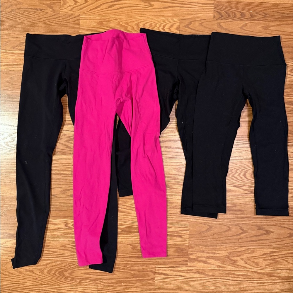 Lululemon lot leggings women sizes 2,4,6. 4 styles total.